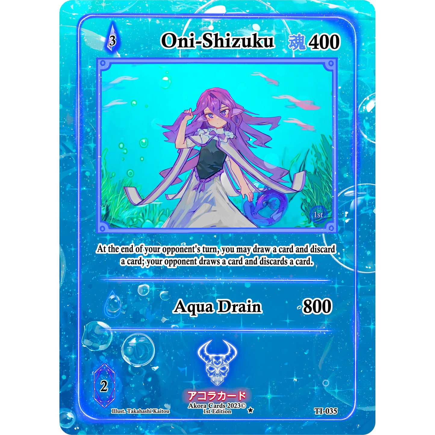 Image for Oni-Shizuku (TI-035) (TI1E) - Akora TCG