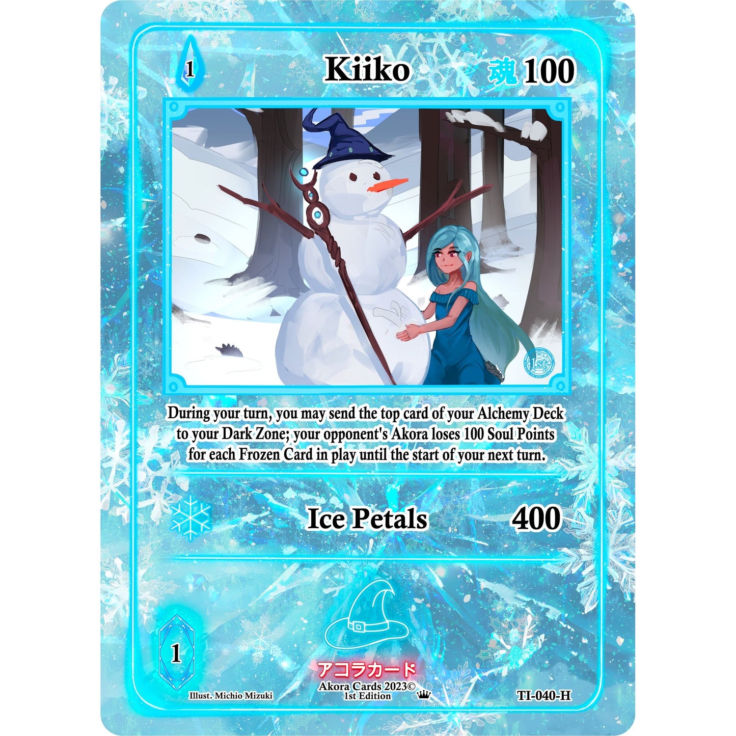 Image for Kiiko (Holo) (TI-040-H) (TI1E) - Akora TCG