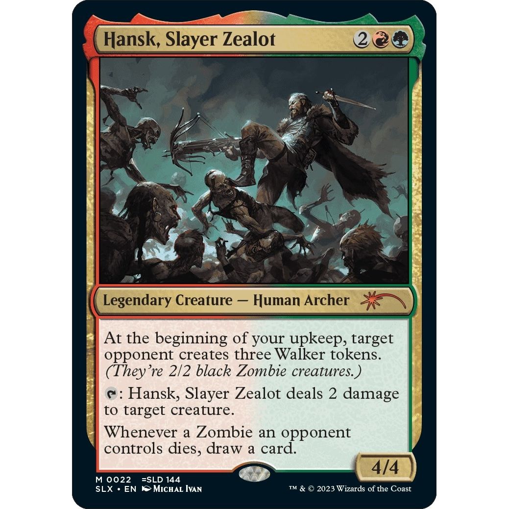 Image for Hansk, Slayer Zealot (22) (SLX) - Magic: The Gathering