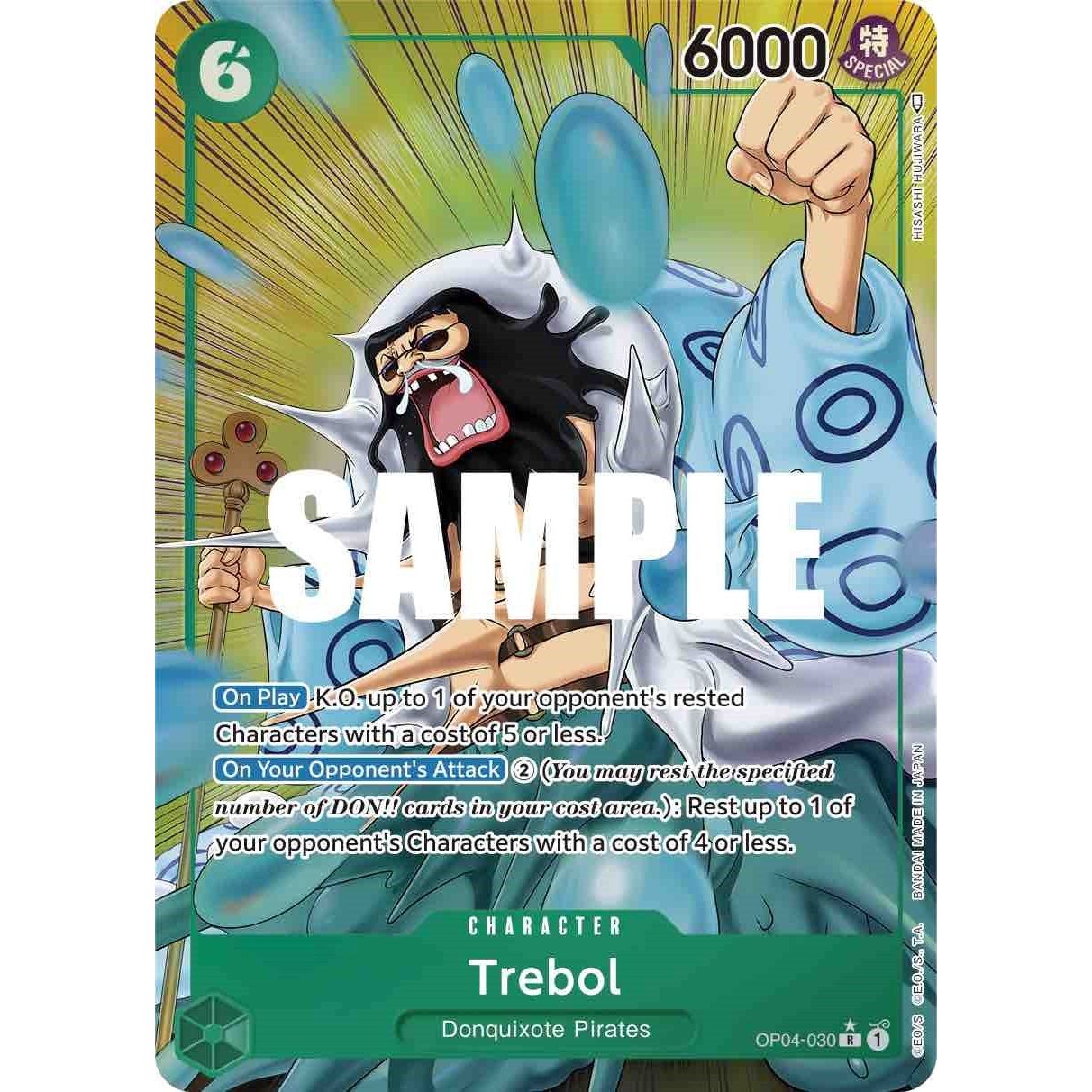 Image for Trebol (Alternate Art) (OP04-030) (OP04) - One Piece Card Game