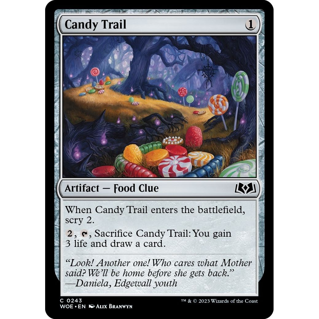 Image for Candy Trail (243) (WOE) - Magic: The Gathering