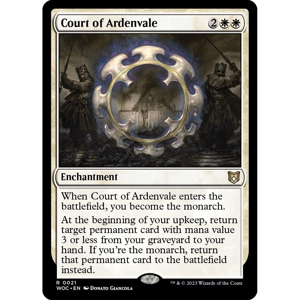 Image for Court of Ardenvale (21) (WOC) - Magic: The Gathering
