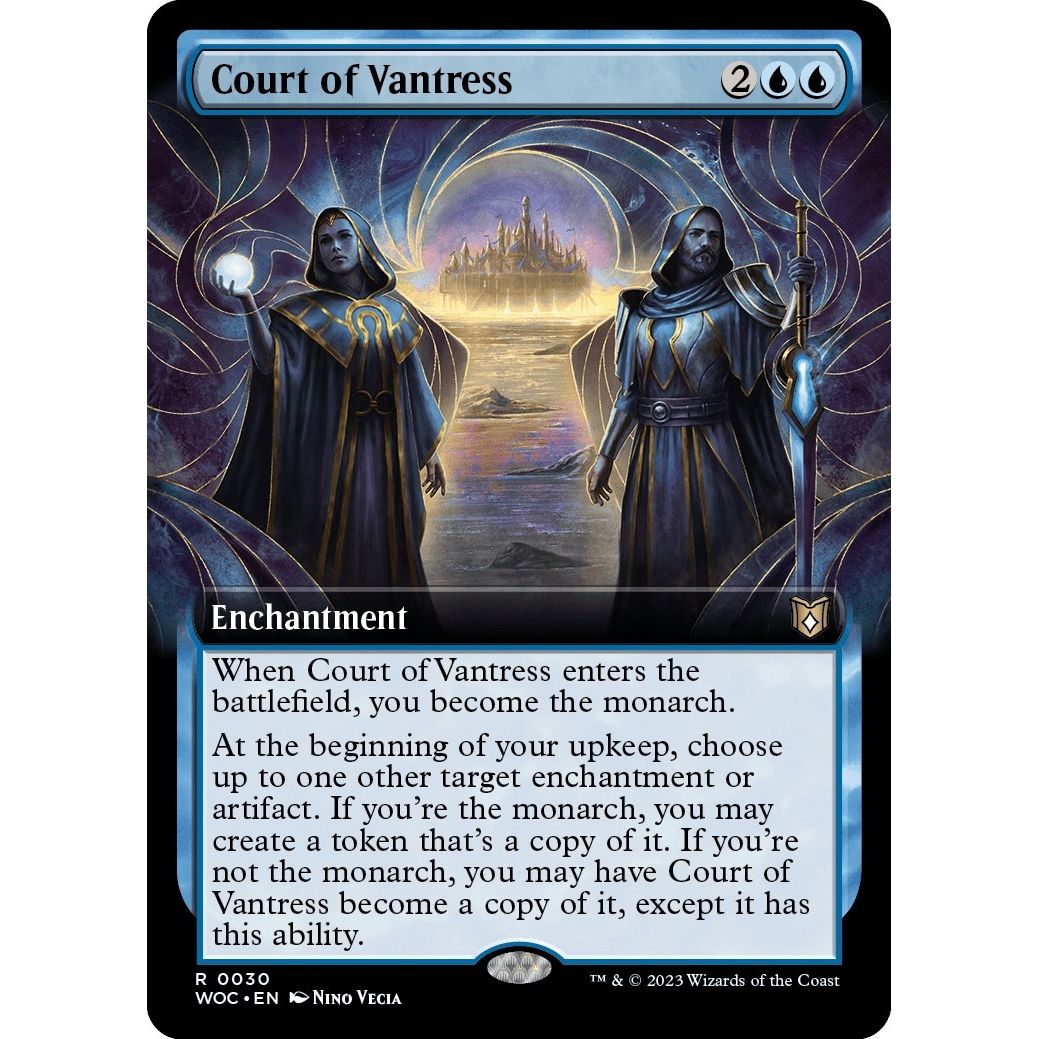 Image for Court of Vantress (Extended Art) (30) (WOC) - Magic: The Gathering