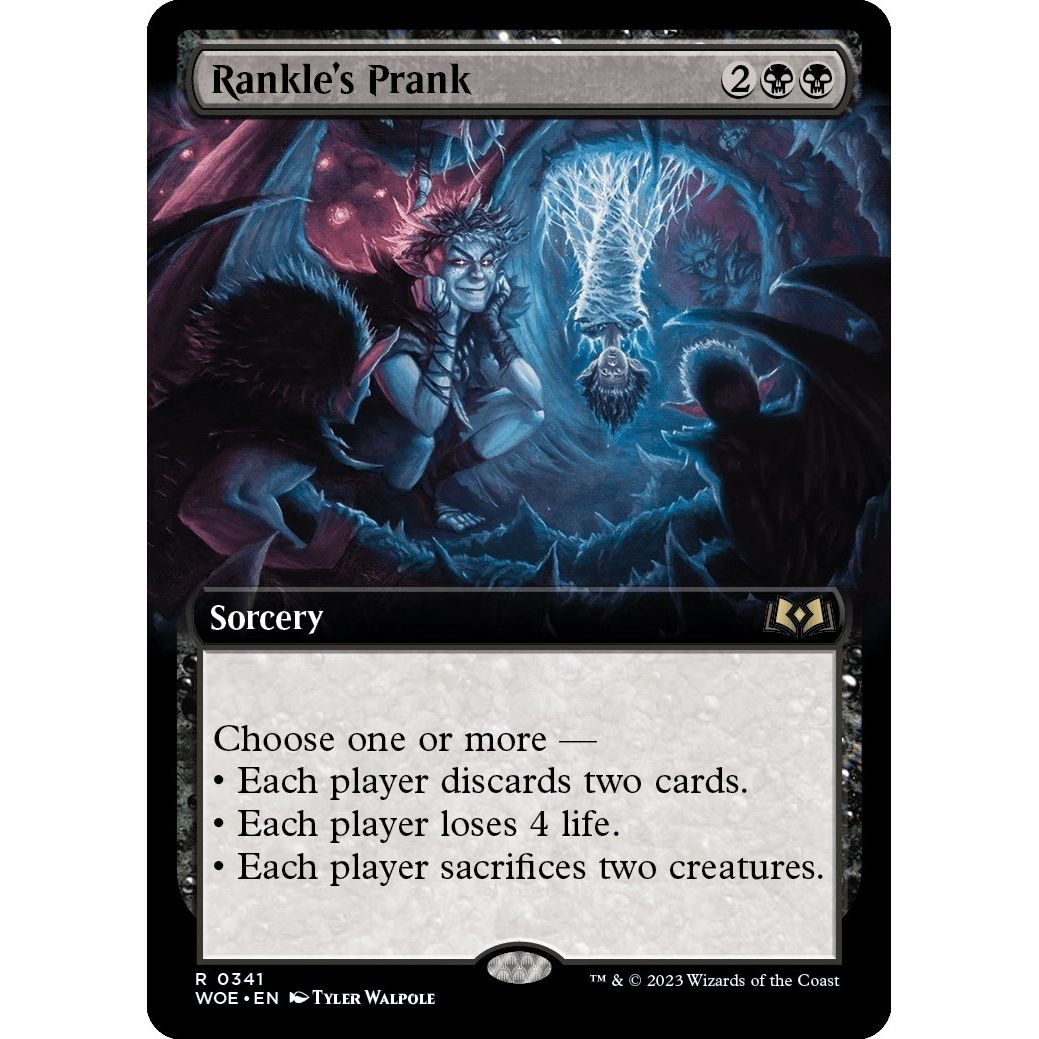 Image for Rankle's Prank (Extended Art) (341) (WOE) - Magic: The Gathering
