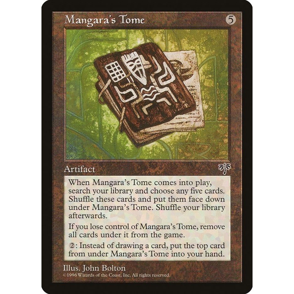 Image for Mangara's Tome (MIR) - Magic: The Gathering