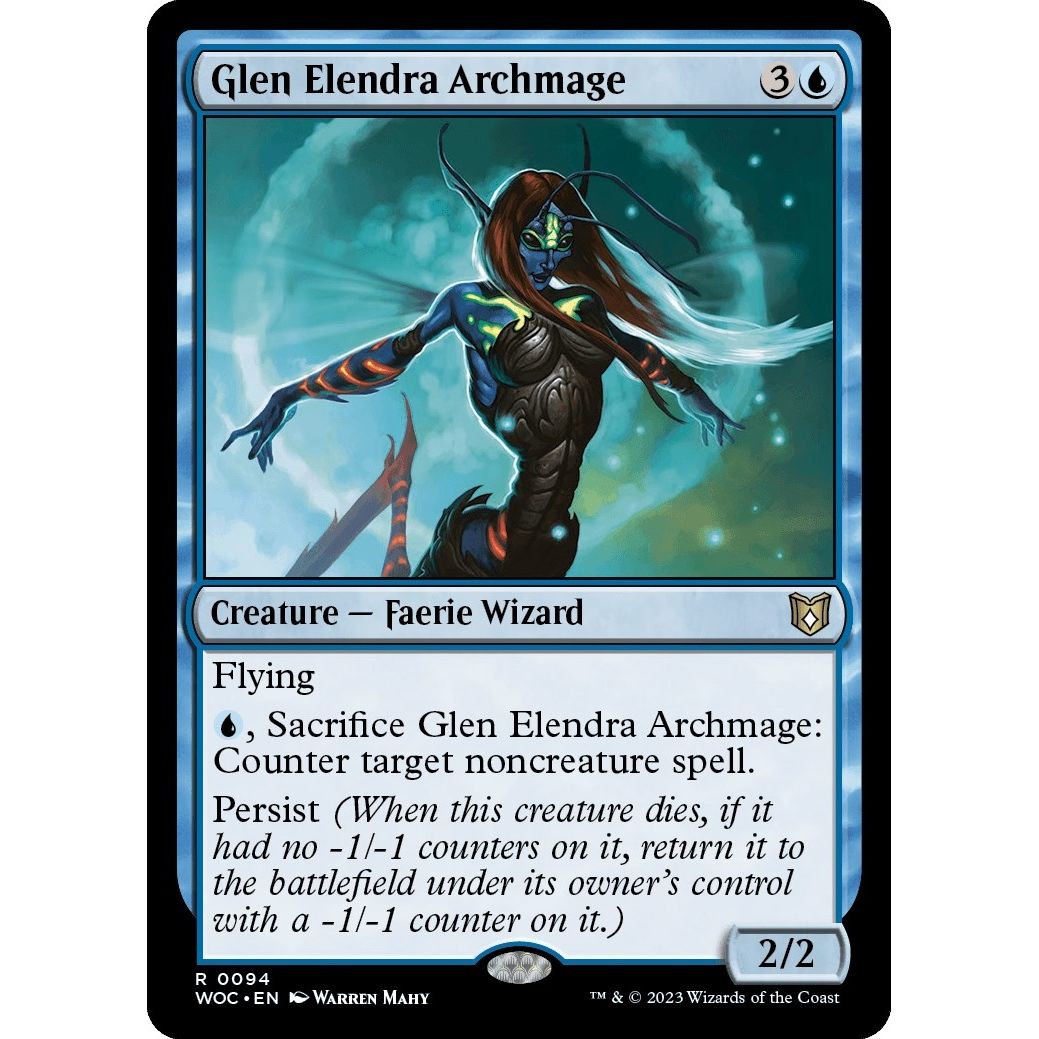 Image for Glen Elendra Archmage (94) (WOC) - Magic: The Gathering