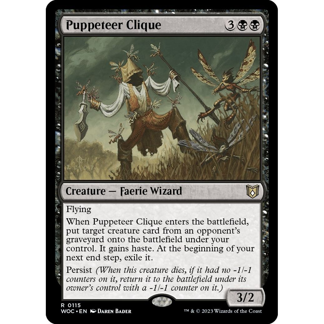 Image for Puppeteer Clique (115) (WOC) - Magic: The Gathering