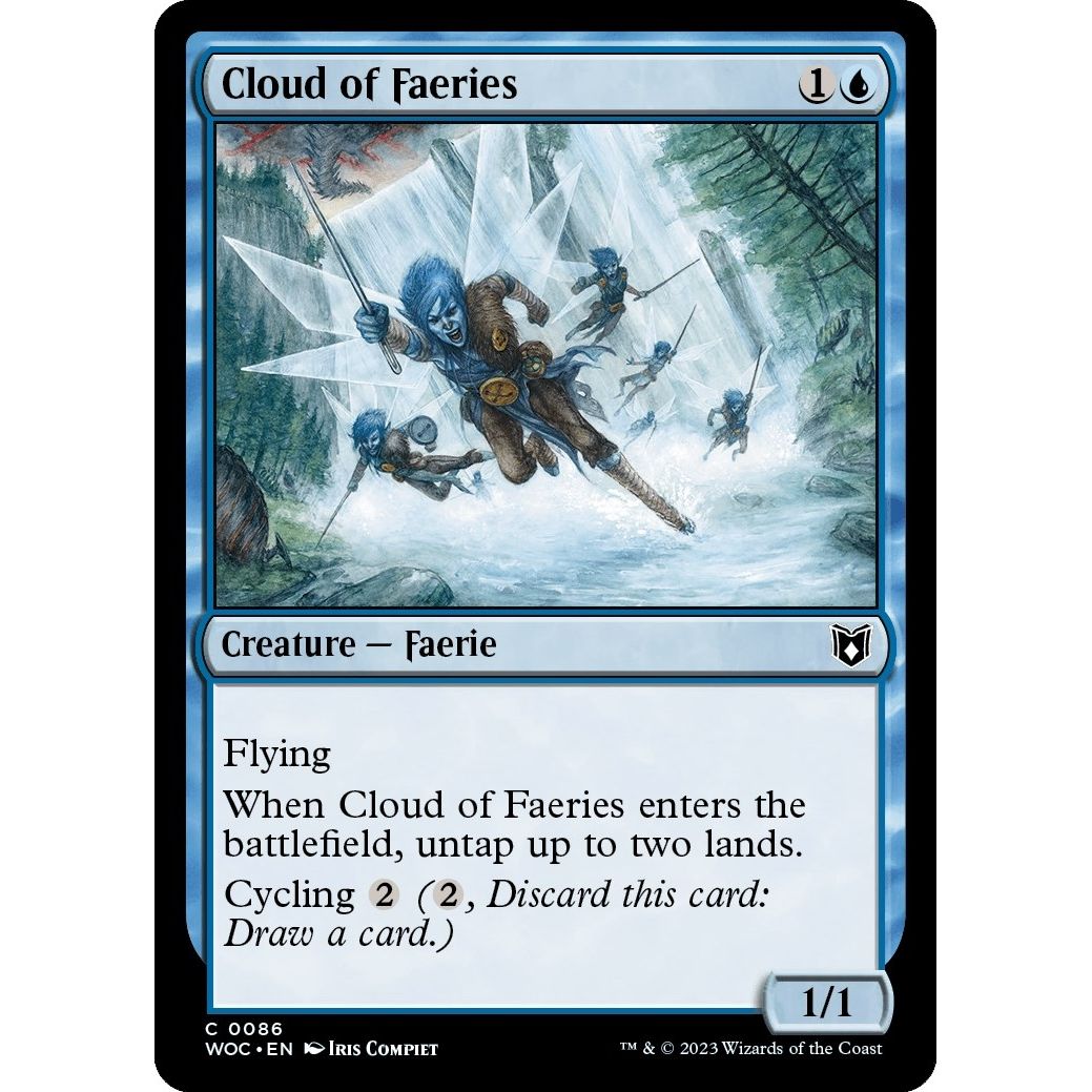 Image for Cloud of Faeries (86) (WOC) - Magic: The Gathering