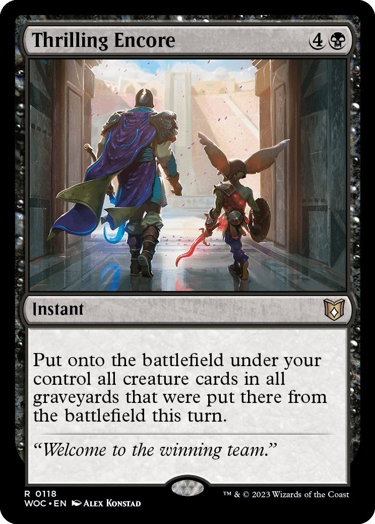 Thrilling Encore (118) (WOC)
