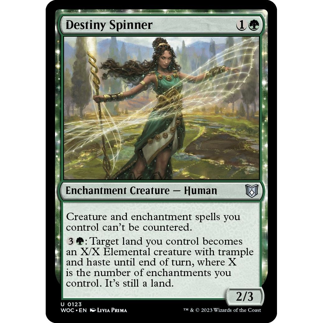 Image for Destiny Spinner (123) (WOC) - Magic: The Gathering