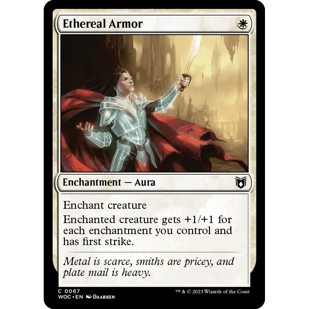 Image for Ethereal Armor (67) (WOC) - Magic: The Gathering