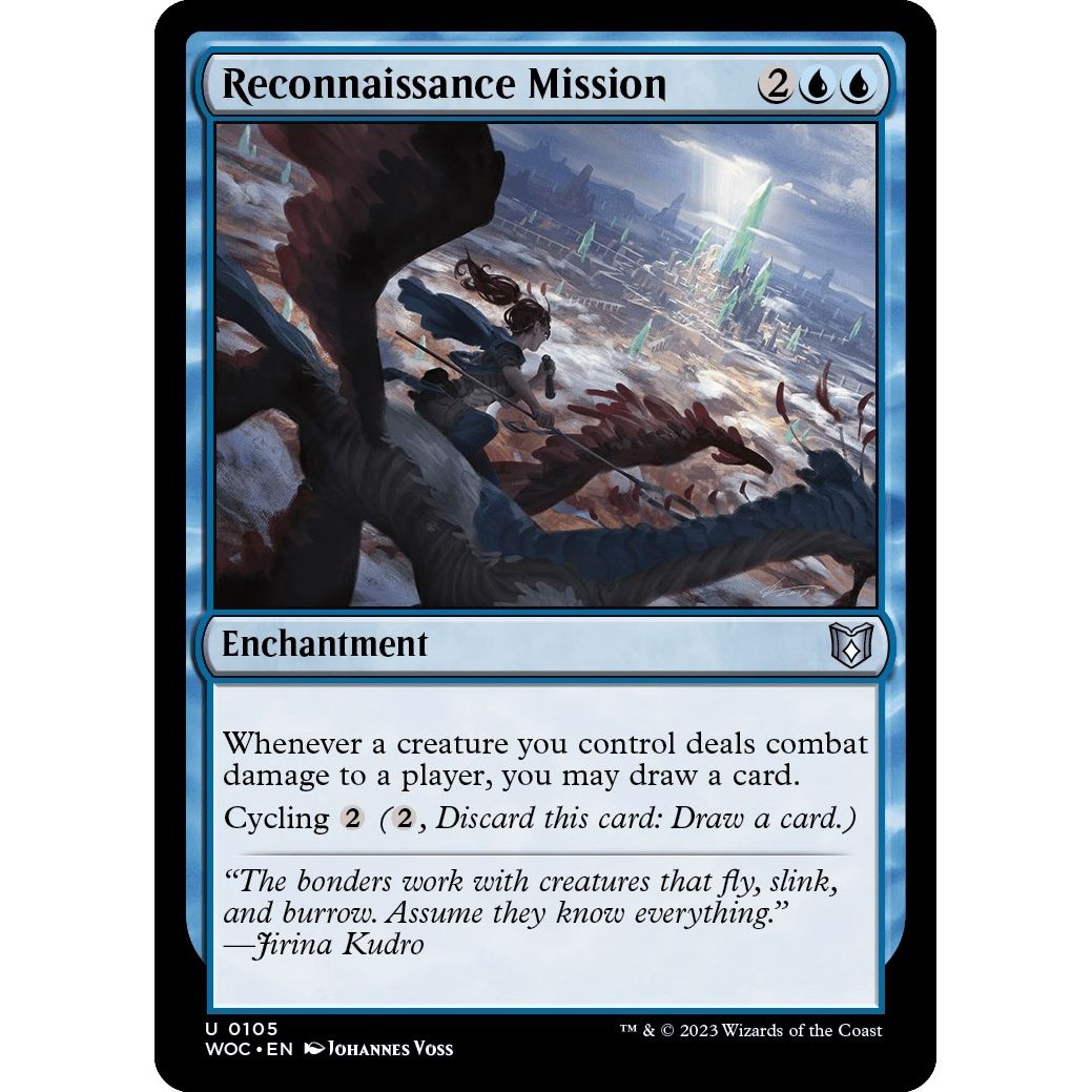 Image for Reconnaissance Mission (105) (WOC) - Magic: The Gathering