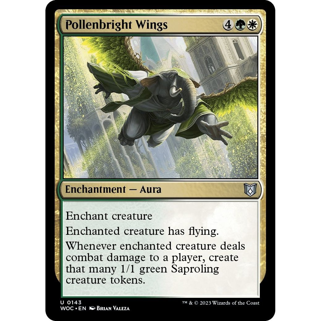 Image for Pollenbright Wings (143) (WOC) - Magic: The Gathering