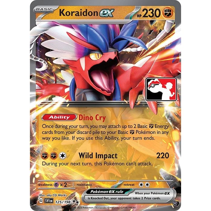 Image for Koraidon ex (125/198) - Pokemon