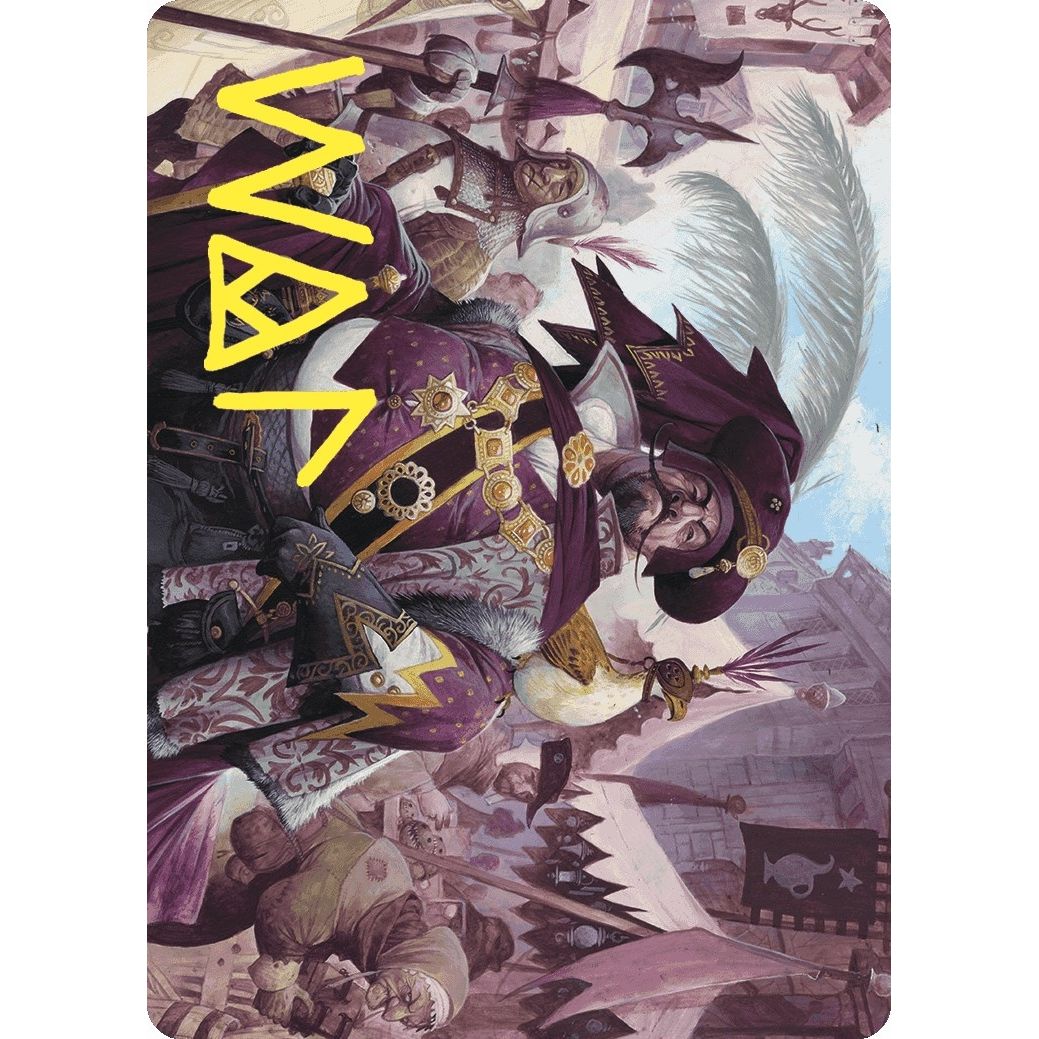 Image for Discerning Financier Art Card (Gold-Stamped Signature) (2) (ASWOE) - Magic: The Gathering