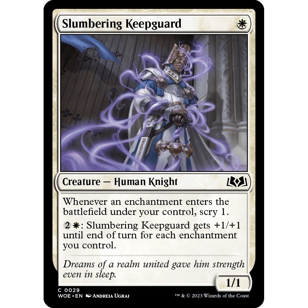 Image for Slumbering Keepguard (29) (WOE) - Magic: The Gathering