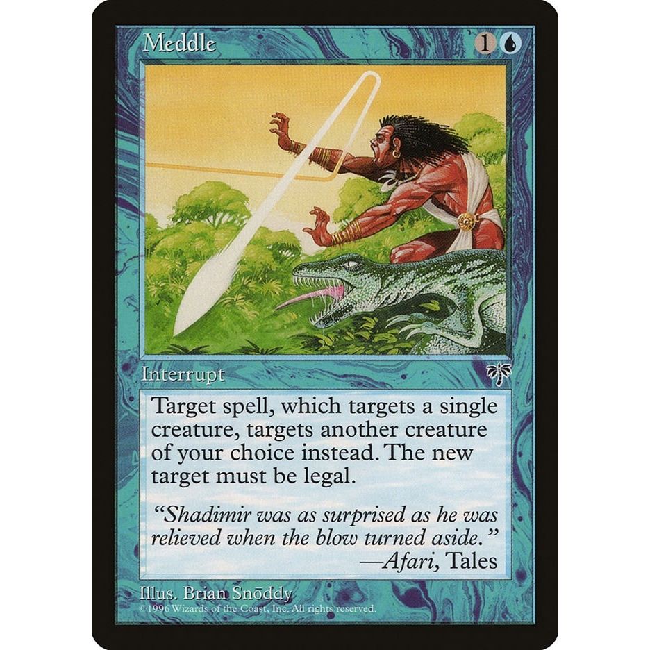 Image for Meddle (MIR) - Magic: The Gathering