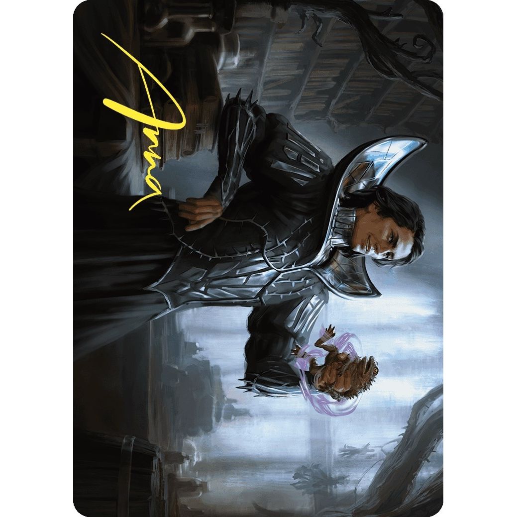 Image for Spiteful Hexmage Art Card (Gold-Stamped Signature) (15) (ASWOE) - Magic: The Gathering