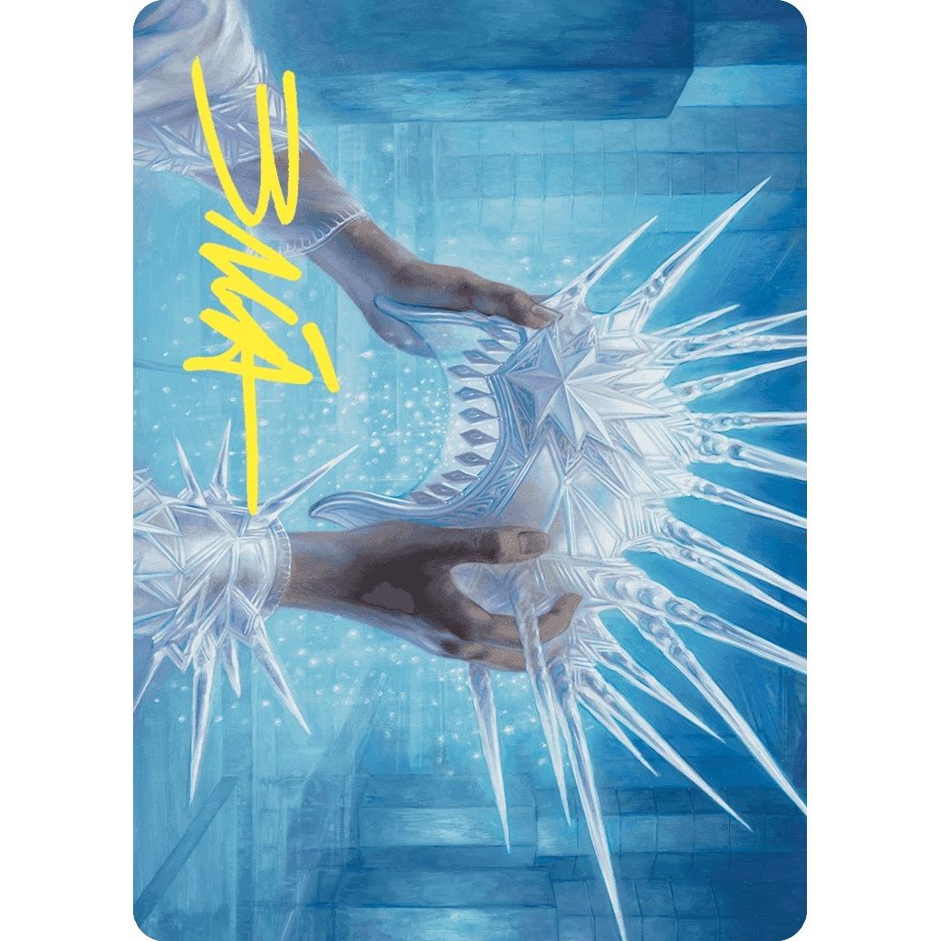 Image for Hylda's Crown of Winter Art Card (Gold-Stamped Signature) (43) (ASWOE) - Magic: The Gathering