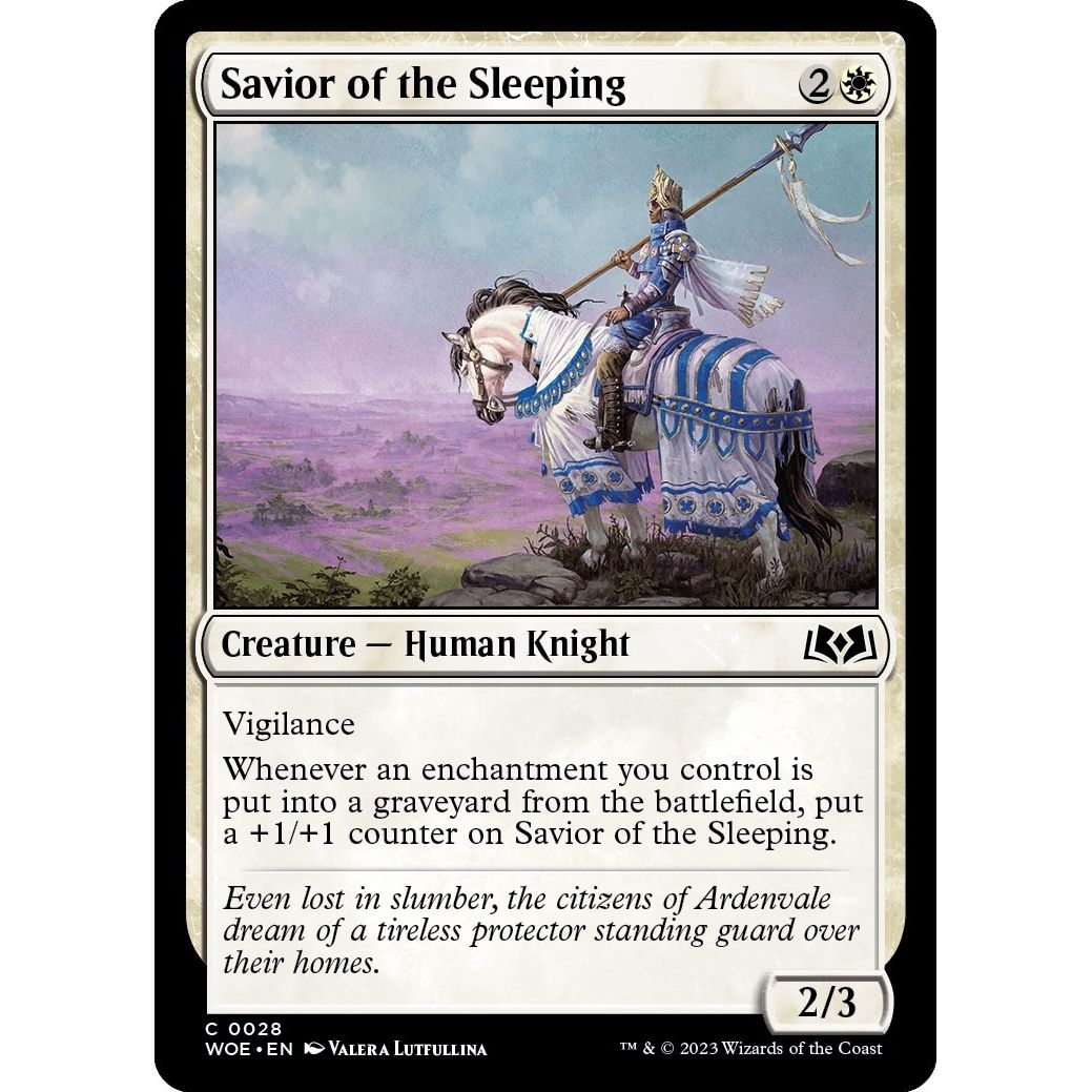 Image for Savior of the Sleeping (28) (WOE) - Magic: The Gathering