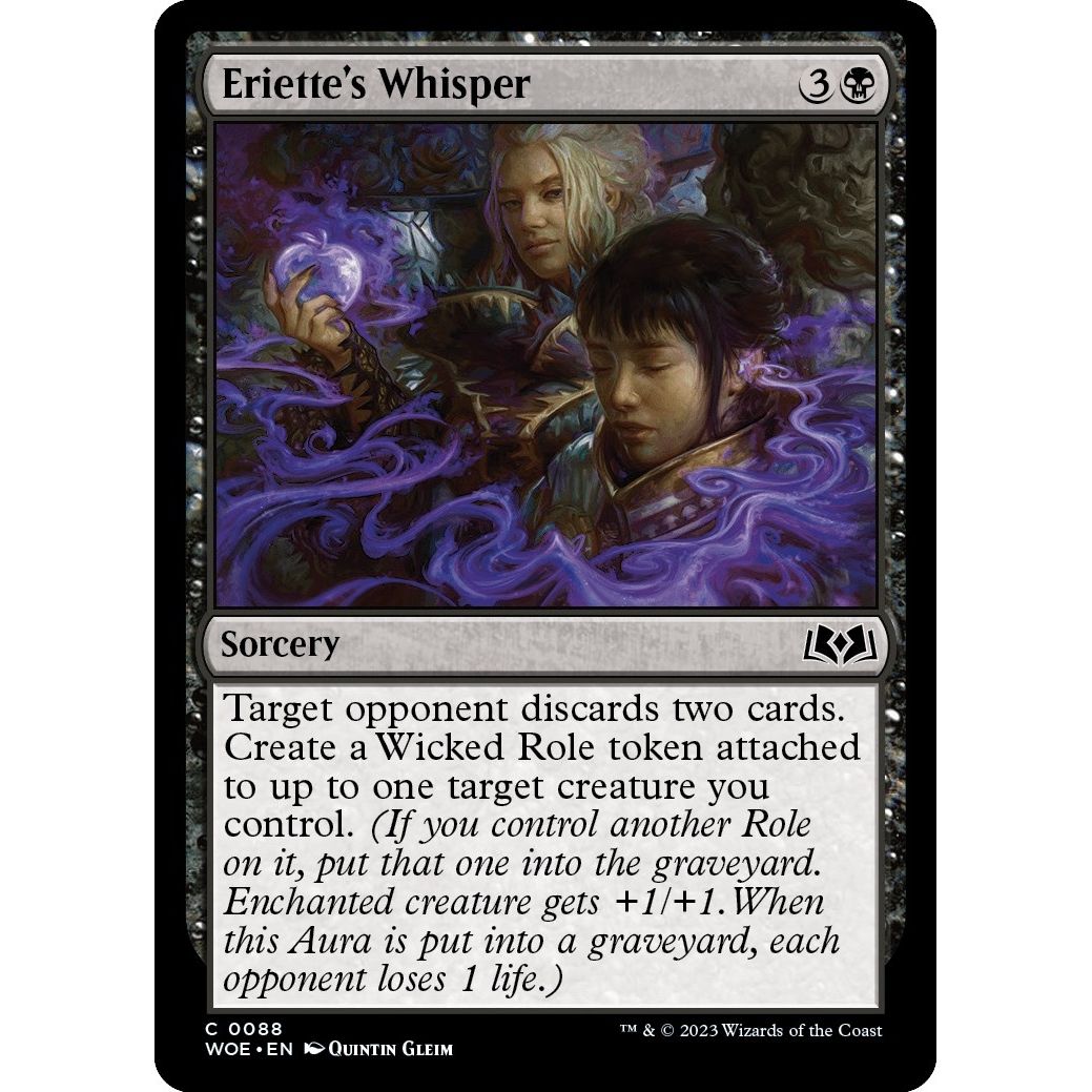 Image for Eriette's Whisper (88) (WOE) - Magic: The Gathering