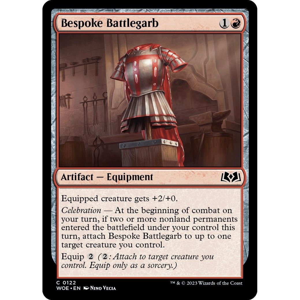 Image for Bespoke Battlegarb (122) (WOE) - Magic: The Gathering