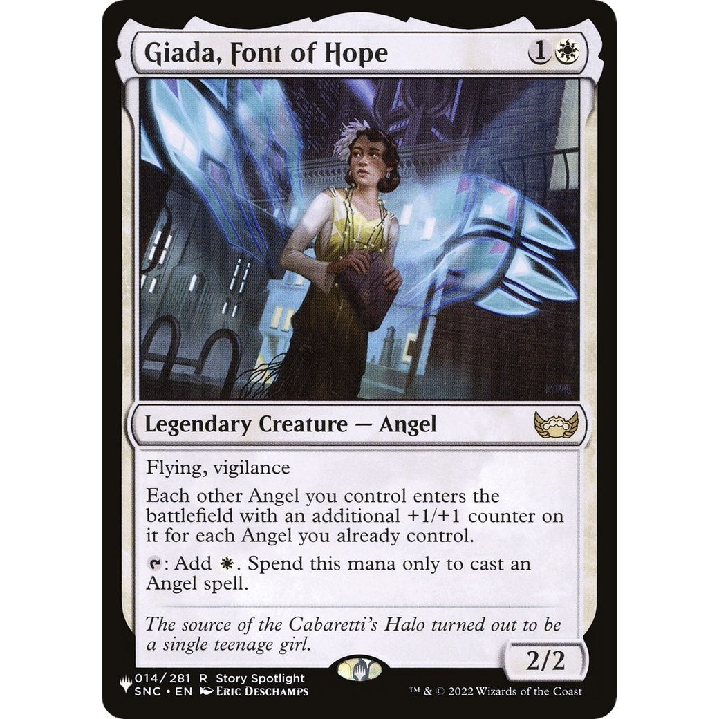 Image for Giada, Font of Hope (014/281) (LIST) - Magic: The Gathering