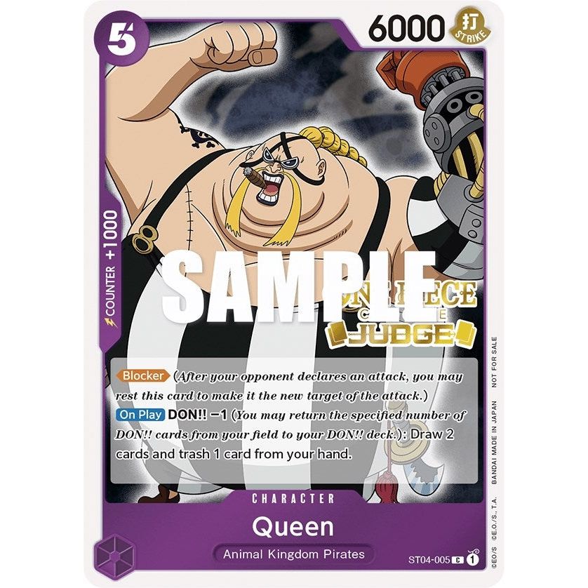 Image for Queen (Judge Pack Vol. 2) (ST04-005) (OP-PR) - One Piece Card Game