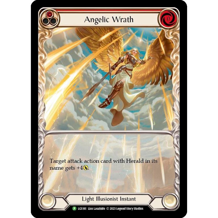 Image for Angelic Wrath (Red) - LGS161 (LGS161) (PR) - Flesh and Blood TCG