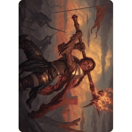 Image for Imodane, the Pyrohammer Art Card (18) (ASWOE) - Magic: The Gathering