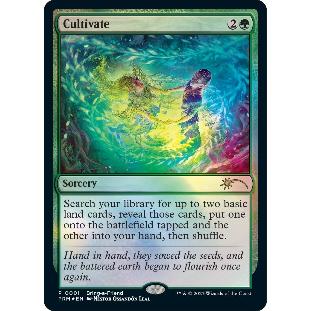 Image for Cultivate (Bring-a-Friend Promo) (1) (UMP) - Magic: The Gathering