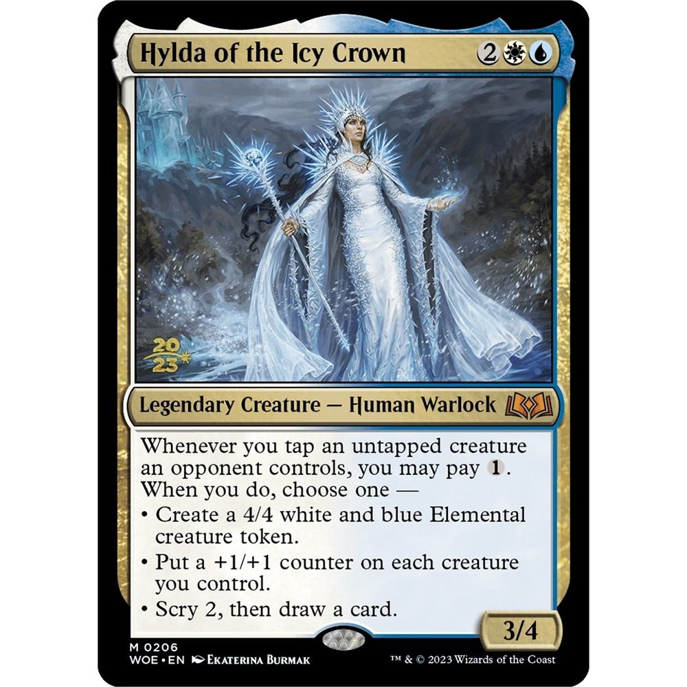 Image for Hylda of the Icy Crown (206) (PRE) - Magic: The Gathering