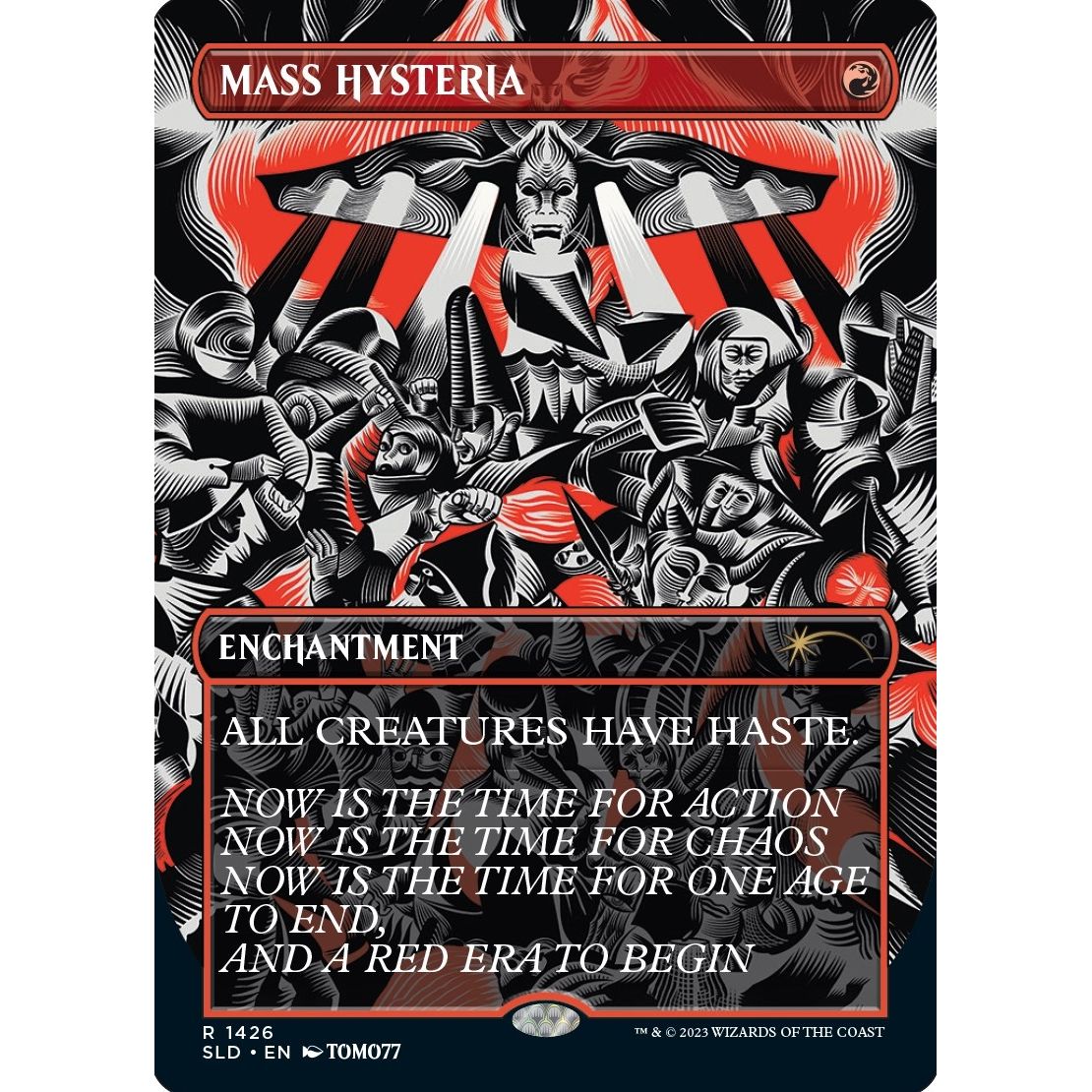Image for Mass Hysteria (1426) (SLD) - Magic: The Gathering