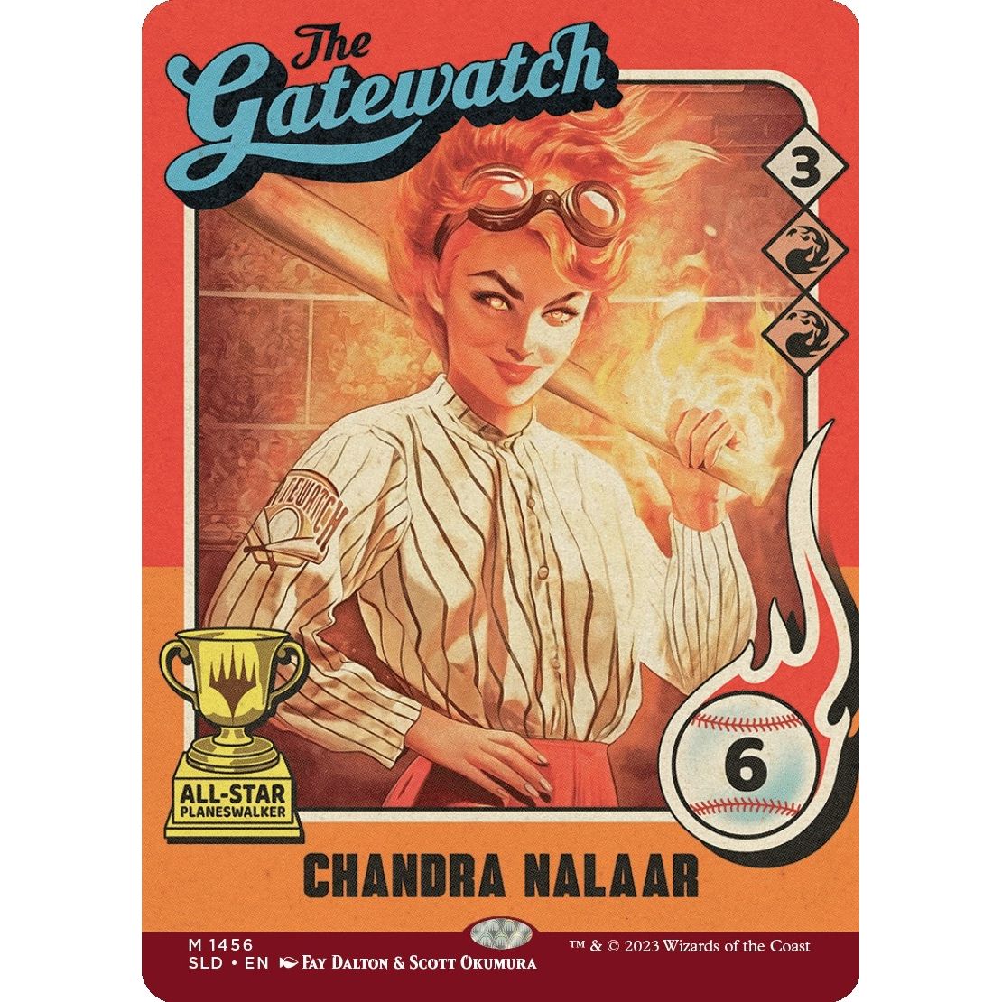 Image for Chandra Nalaar (1456) (1456) (SLD) - Magic: The Gathering