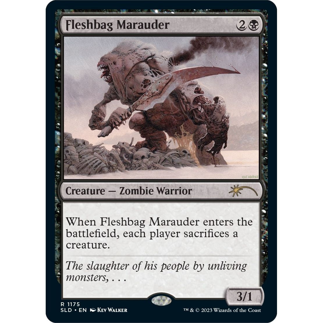 Image for Fleshbag Marauder (1175) (1175) (SLD) - Magic: The Gathering