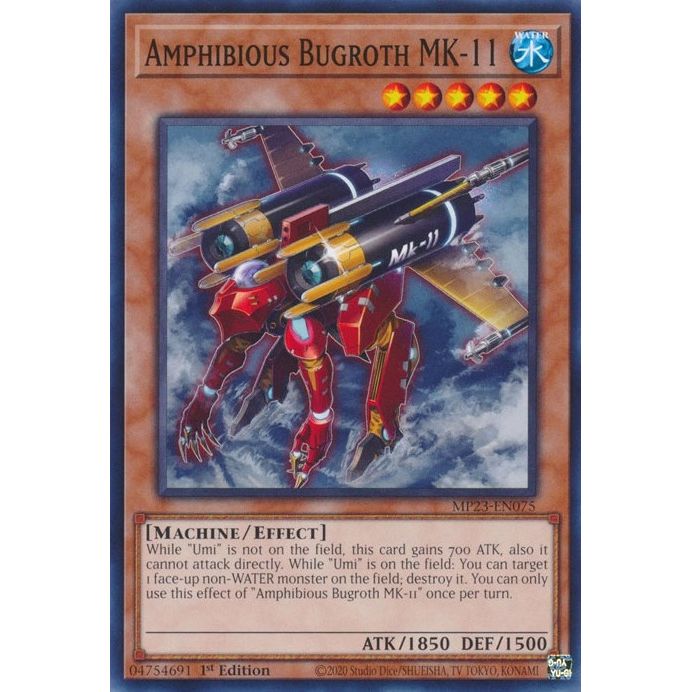 Image for Amphibious Bugroth MK-11 (MP23-EN075) (MP23) - YuGiOh