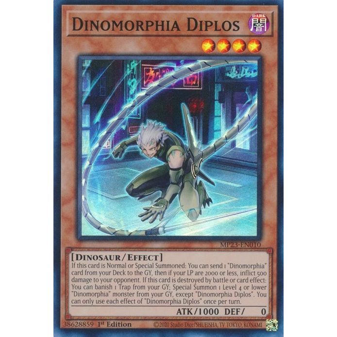 Image for Dinomorphia Diplos (MP23-EN010) (MP23) - YuGiOh
