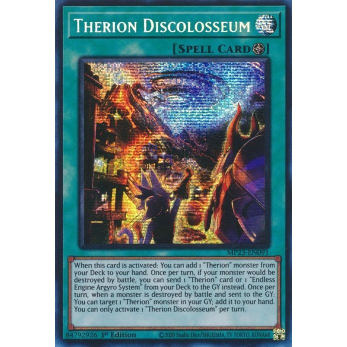 Image for Therion Discolosseum (MP23-EN091) (MP23) - YuGiOh