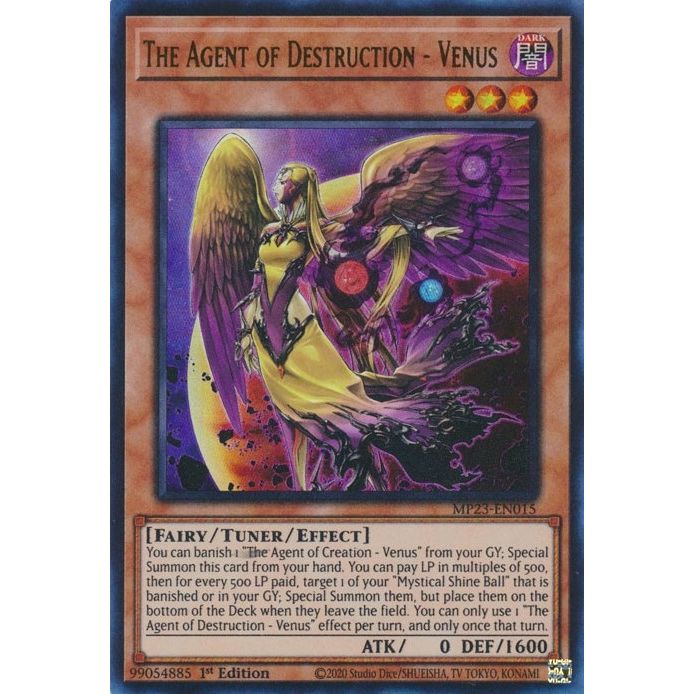 Image for The Agent of Destruction - Venus (MP23-EN015) (MP23) - YuGiOh