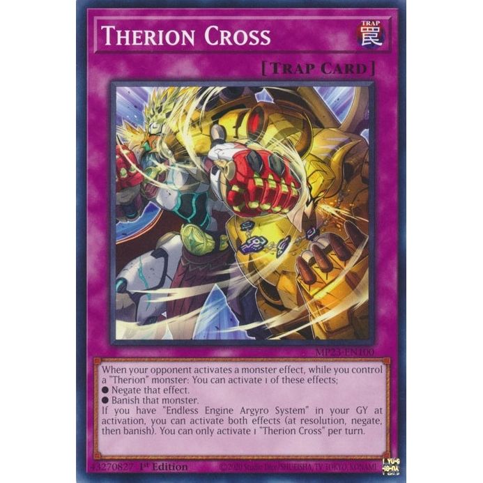 Image for Therion Cross (MP23-EN100) (MP23) - YuGiOh