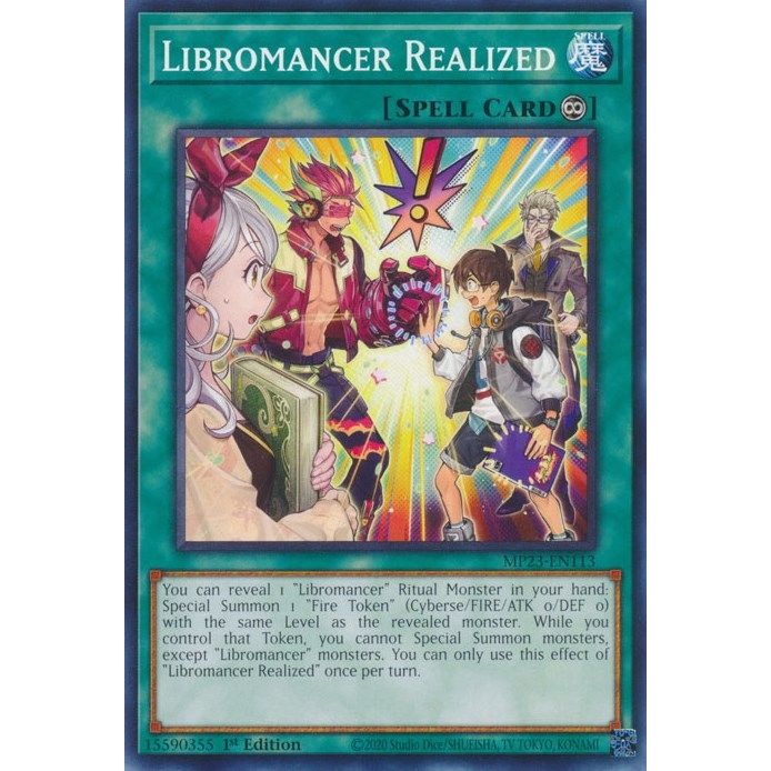 Image for Libromancer Realized (MP23-EN113) (MP23) - YuGiOh