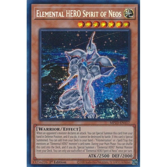 Image for Elemental HERO Spirit of Neos (MP23-EN117) (MP23) - YuGiOh