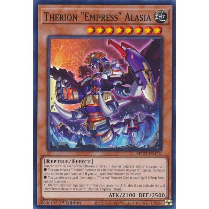 Image for Therion "Empress" Alasia (MP23-EN119) (MP23) - YuGiOh