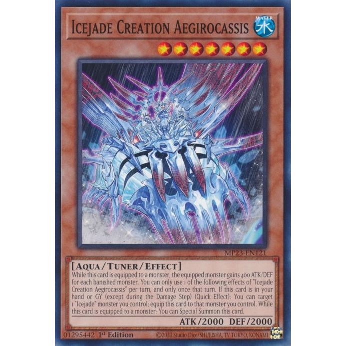 Image for Icejade Creation Aegirocassis (MP23-EN121) (MP23) - YuGiOh