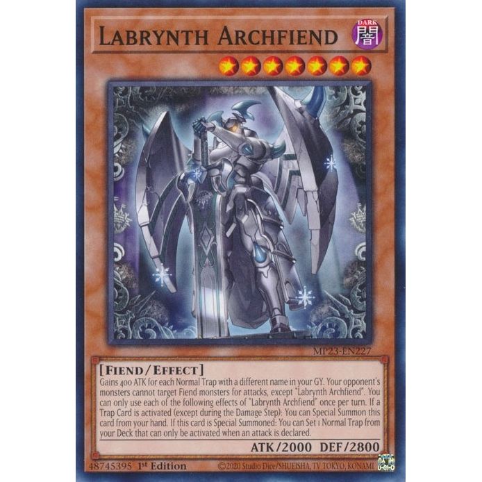Image for Labrynth Archfiend (MP23-EN227) (MP23) - YuGiOh