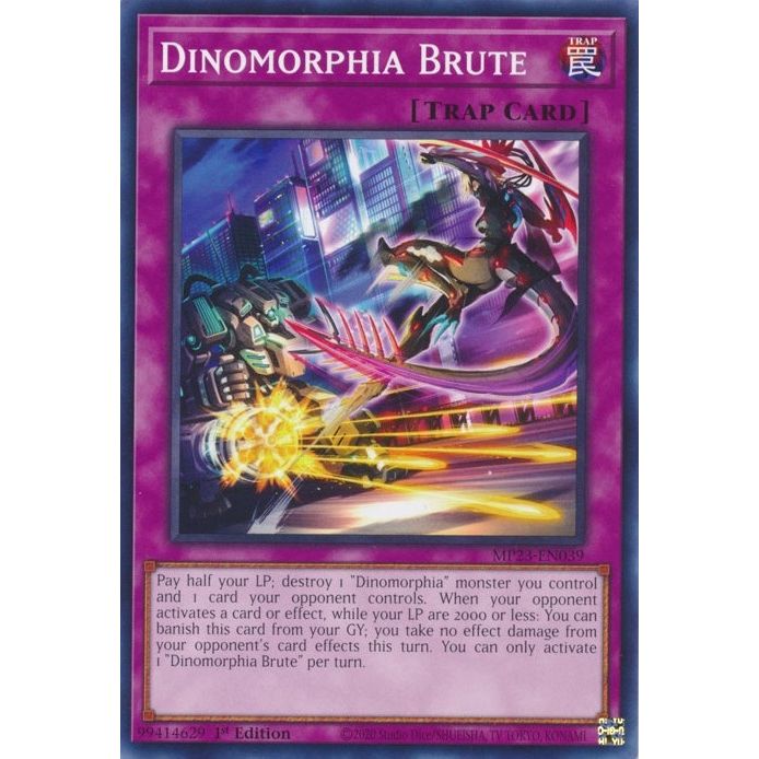 Image for Dinomorphia Brute (MP23-EN039) (MP23) - YuGiOh