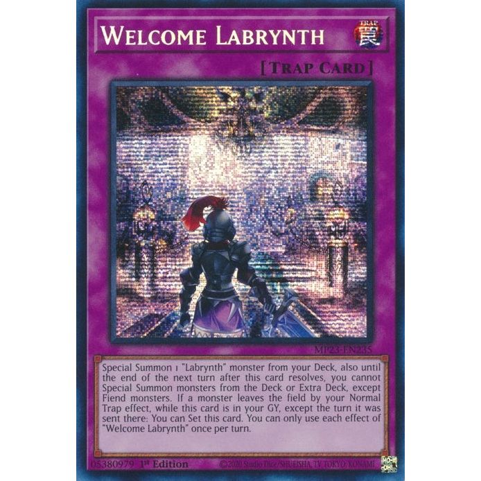 Image for Welcome Labrynth (MP23-EN235) (MP23) - YuGiOh