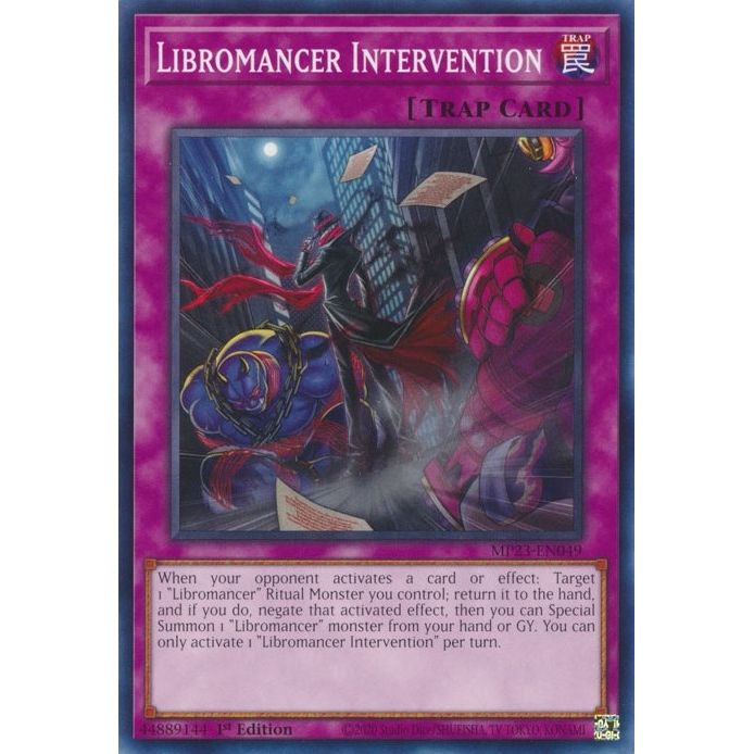 Image for Libromancer Intervention (MP23-EN049) (MP23) - YuGiOh