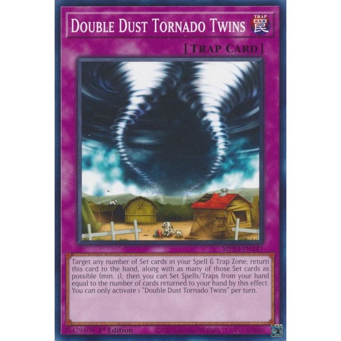 Image for Double Dust Tornado Twins (MP23-EN147) (MP23) - YuGiOh