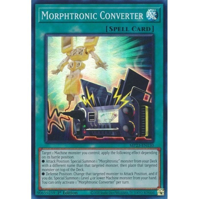 Image for Morphtronic Converter (MP23-EN150) (MP23) - YuGiOh
